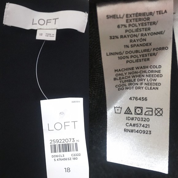 NWT LOFT Leopard Jacquard Animal Print Flare Dress - Picture 4 of 8